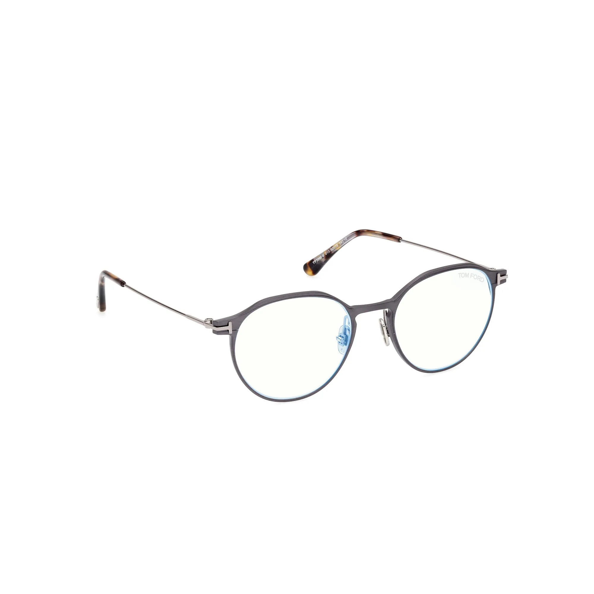   Tom Ford FT 5866-B - 013 Rutenio Scuro Opaco | Occhiale Da Vista Uomo 