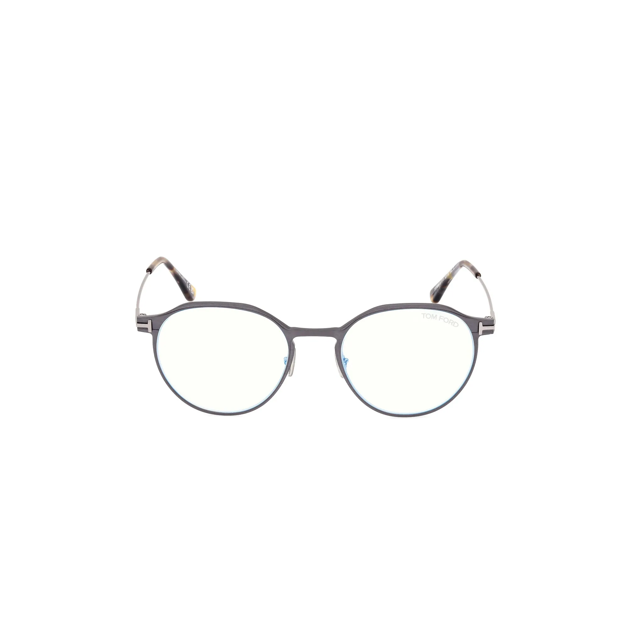   Tom Ford FT 5866-B - 013 Rutenio Scuro Opaco | Occhiale Da Vista Uomo 