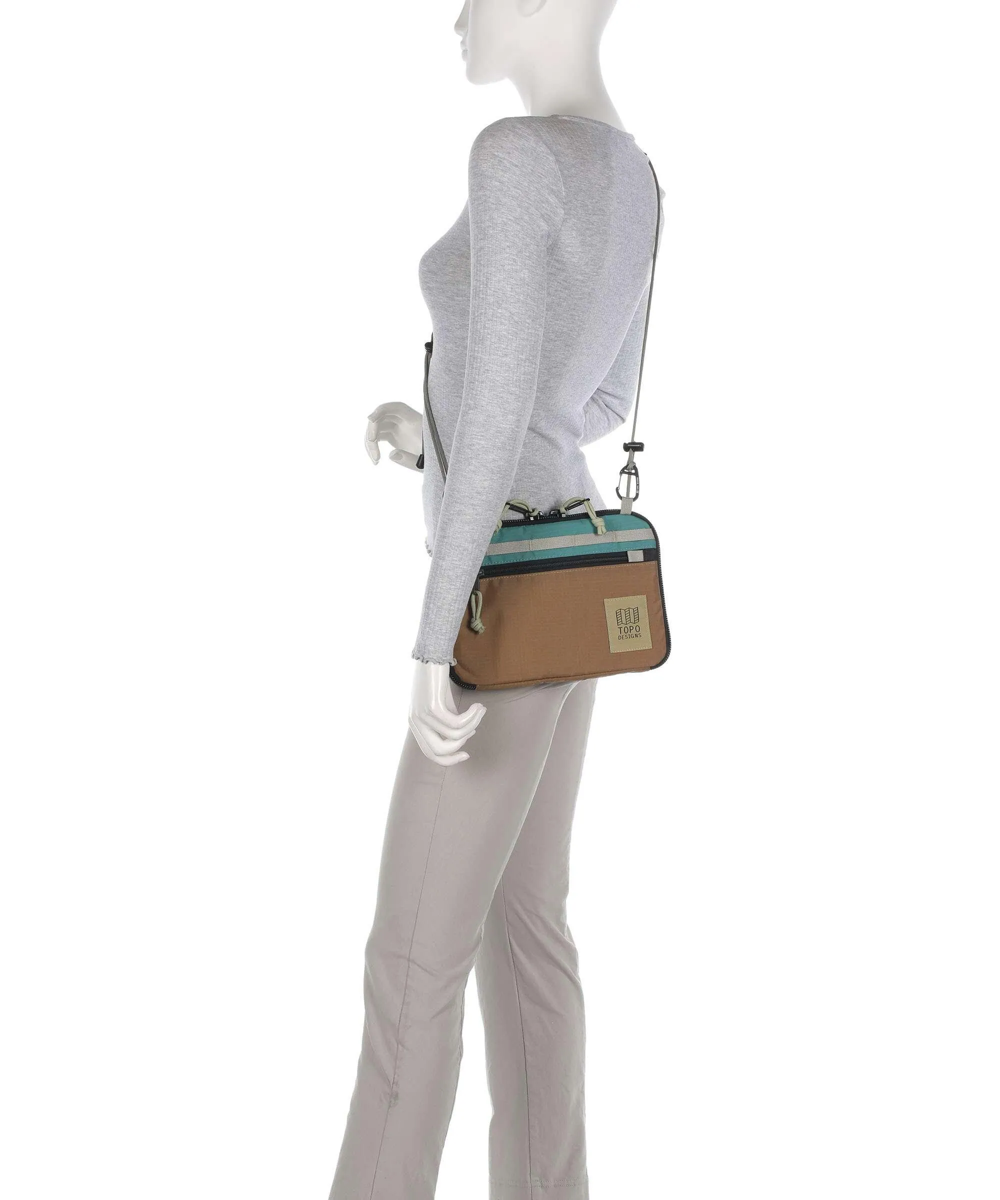  Topo Designs All Adventure Borsa a tracolla nylon riciclato multicolore  