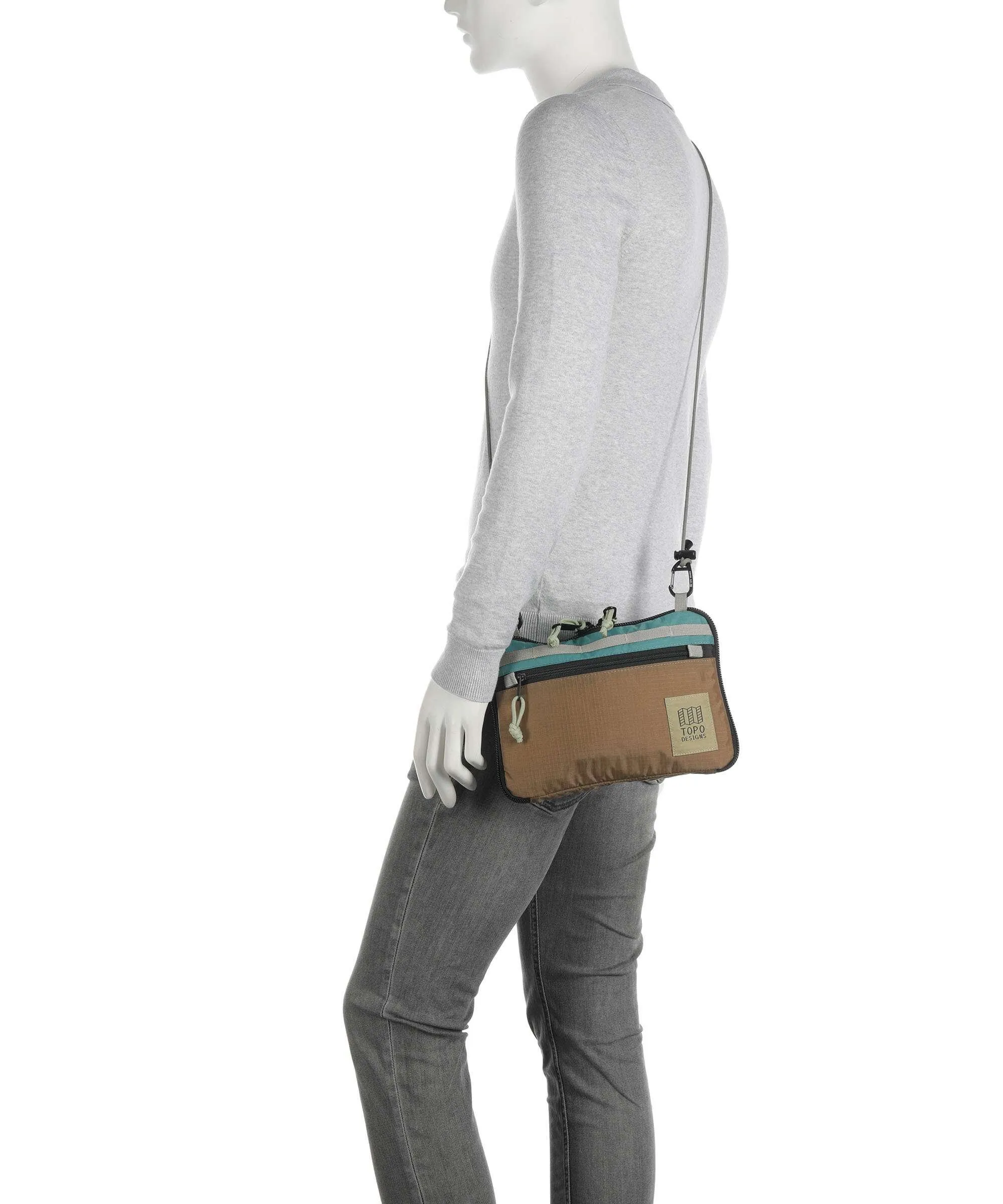  Topo Designs All Adventure Borsa a tracolla nylon riciclato multicolore  