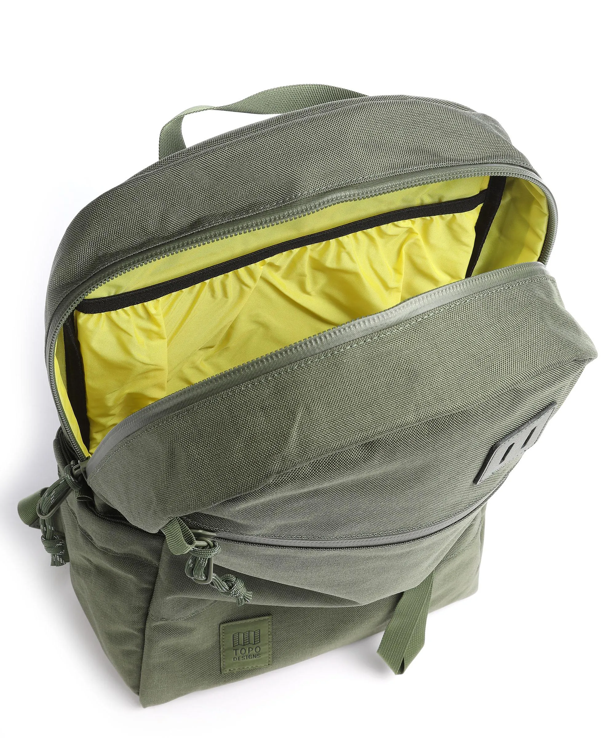  Topo Designs Tech Zaino nylon riciclato verde-oliva  