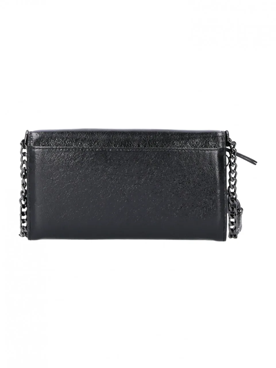 Tracolla metallizzata con logo Black