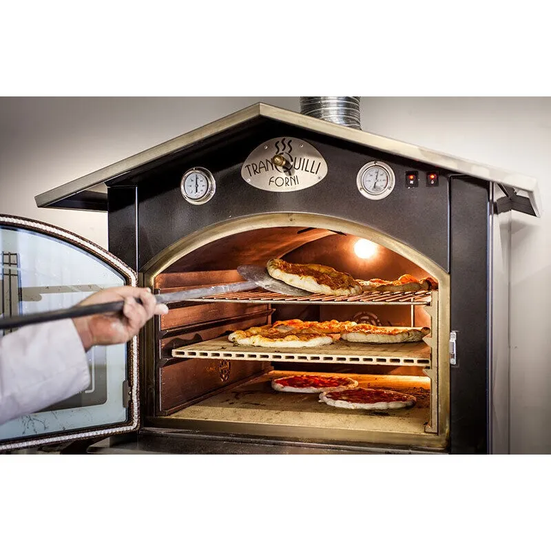 TRANQUILLI FORNI mod GIOVE Forno a legna da esterno fuoco indiretto