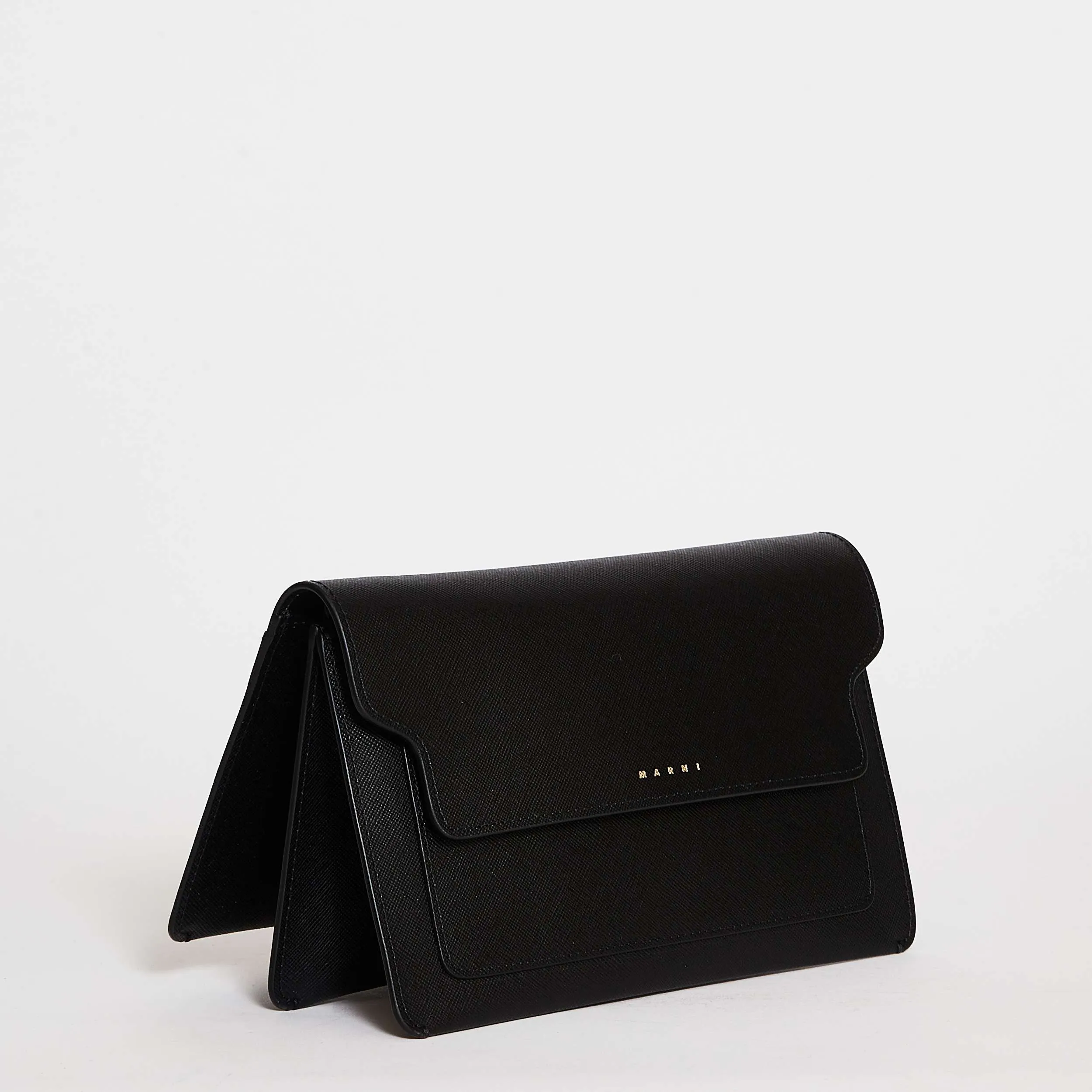TRUNK clutch bag saffiano calf