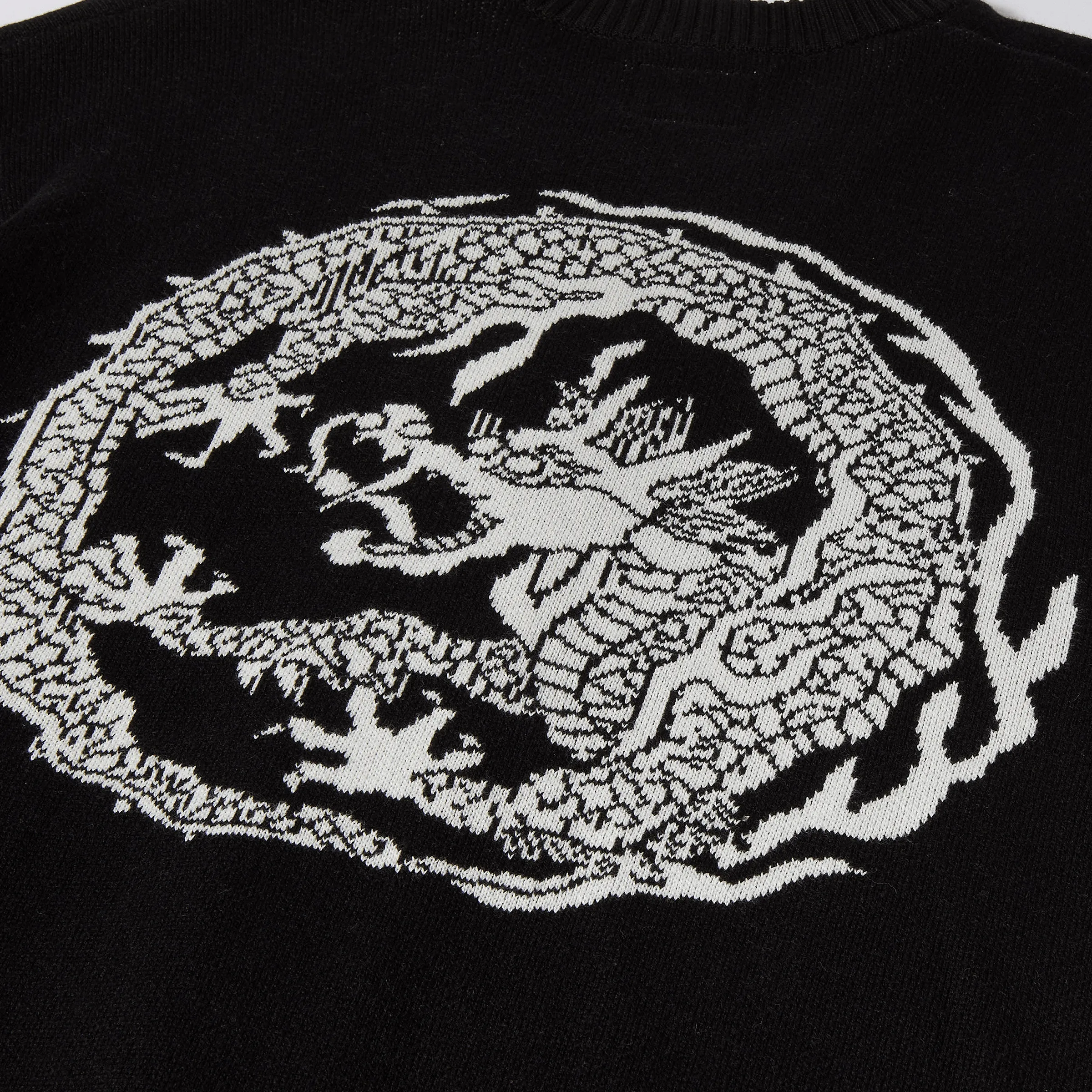 TWIN DRAGON CARDIGAN