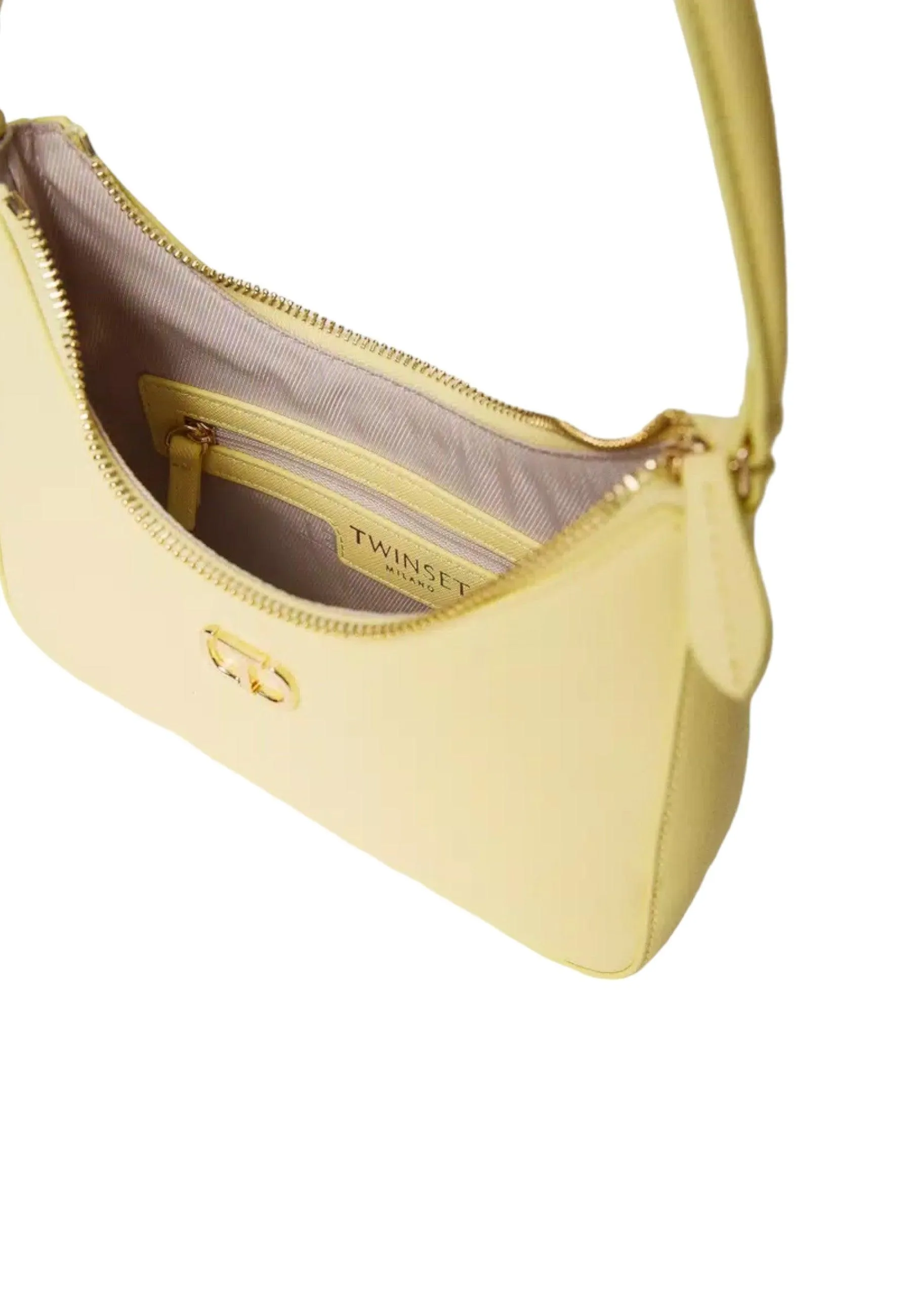 TWINSET Borsa Hobo Donna Light Lemon 241TH7032