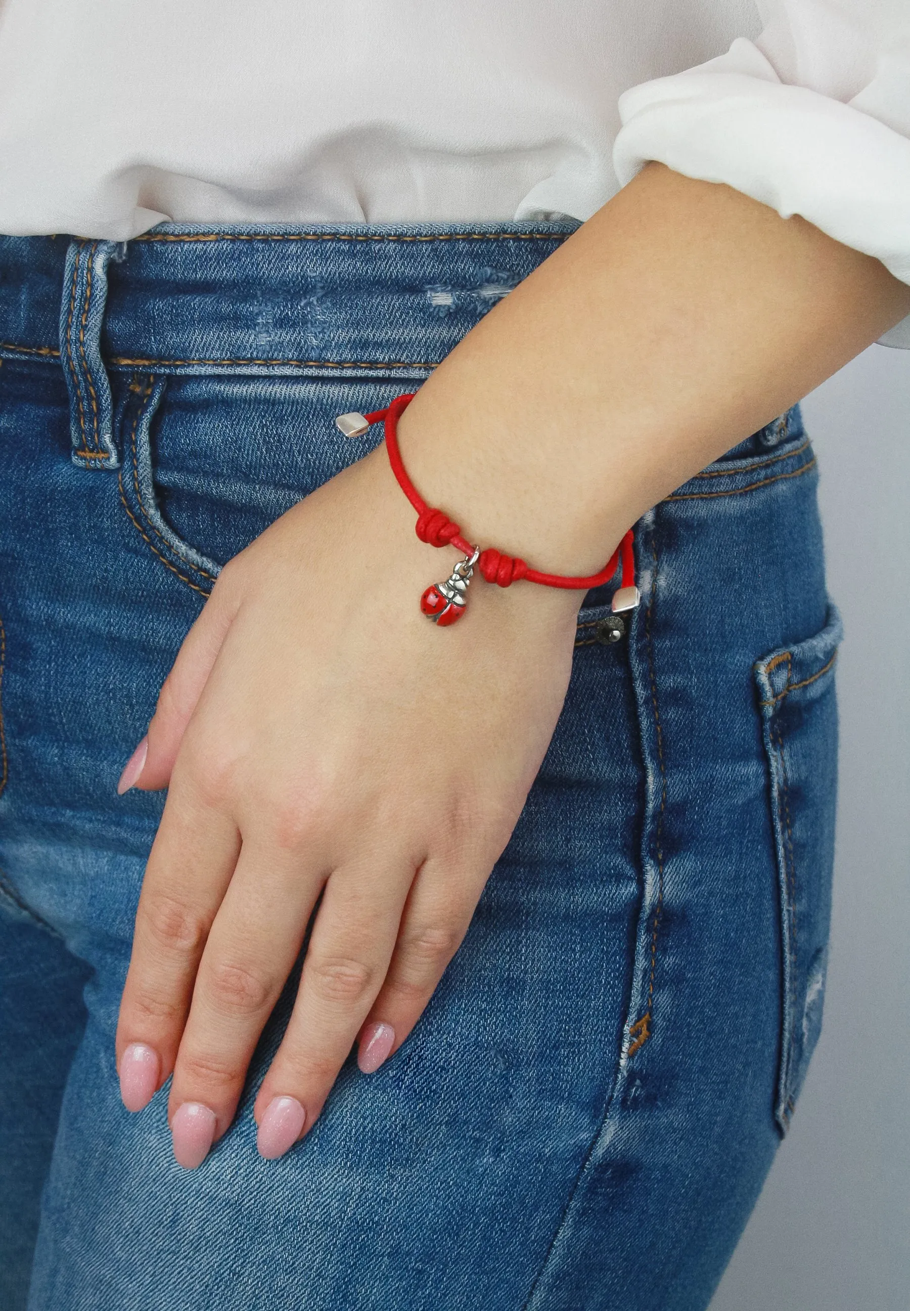 UNISEX  WITH LADYBUG - Bracciale