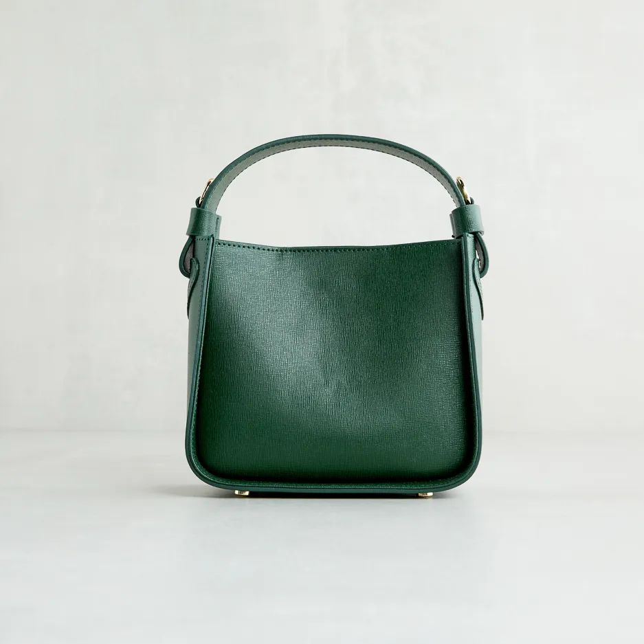 V-Bag Saffiano Verde Scuro