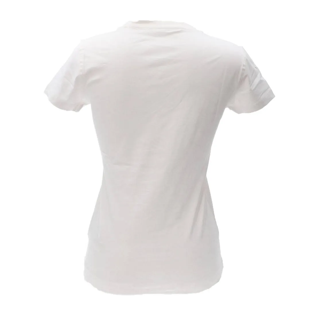 VN LOGO FLOWERS TEE Bianco