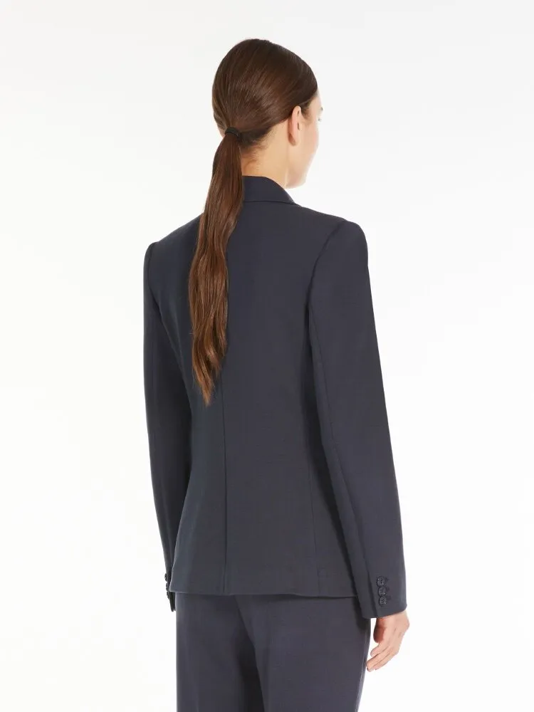 WEEKEND MAX MARA Blazer in jersey piquet